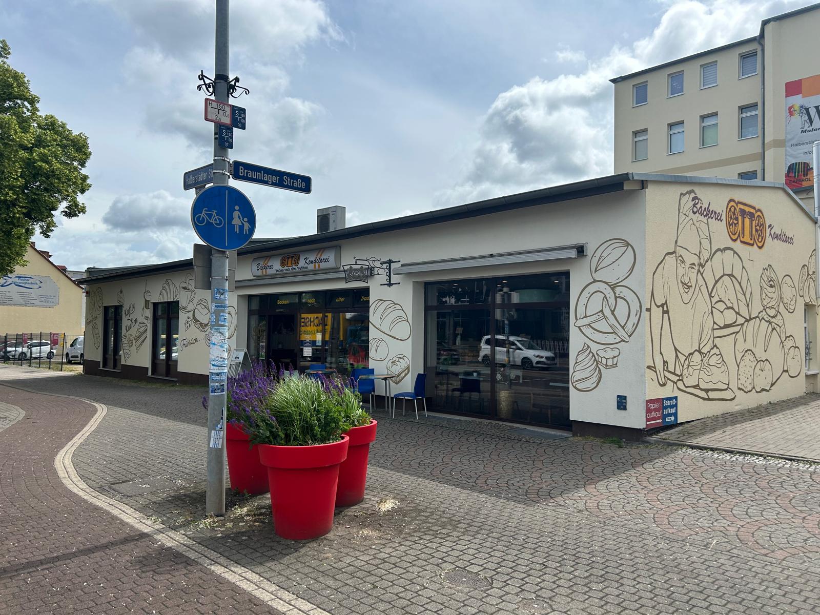 Bäckerei Otto in der Halberstädter Straße 175